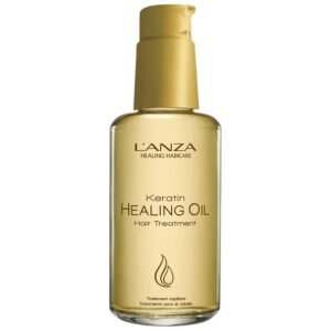 L’ANZA Keratin Healing Hair Oil Treatment, Keratin Infused Treatment, Hair Oil For Damaged Locks, Sulfate Free, Cruelty Free Healing Ingredients Repairs, Strengthens with UV Protection