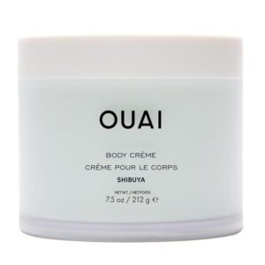 OUAI Body Cream, Shibuya – Hydrating Whipped Body Cream with Cupuaçu Butter, Coconut Oil and Squalane – Softens Skin and Delivers Healthy-Looking Glow – Sulfate Free Skin Care (7.5 Oz)