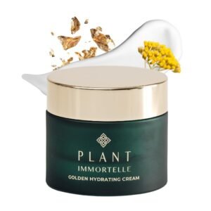 Hydrating Face Cream for Women with Vitamin E – Rich Anti-Aging Facial Moisturizer with Organic Ingredients & Pure Helichrysum Italicum Oil, Luxury Bakuchiol Retinol Face Cream for Radiant Skin