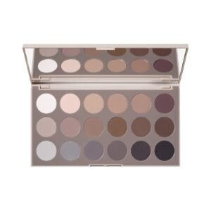 Morphe 18CT Makeup Palette – Matte Essentials Artistry Palette with Cool-Toned, All Matte Shades – Made to Build, Blend & Layer Flawlessly for Everyday, Versatile Makeup Looks (0.68 oz)