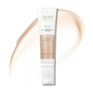 LAURA GELLER NEW YORK Spackle Primer – Champagne Glow – Super-Size 2 Fl Oz – Hyaluronic Acid Makeup Primer for Mature Skin