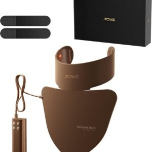 JOVS LED Neck & Chest Mask, LED Red Light Therapy for Neck, 66 LED Light Beams and 630nm Red Light Therapy for Neck Decollete Chest Body, Skin Care Device at Home and Travel