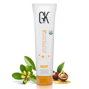 Keratin Hair Treatment Frizz Control Salon Smoothing Long Lasting Cream for All Frizzy Free Curly Dry Damaged – Professional Brazilian Complex Blowout Straightening For Silky Smooth – 3.4 Ounce