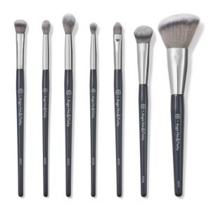 BK BEAUTY BRUSHES – ANGIE HOT & FLASHY Brush Set (7PC) – Viral Under-Eye Concealer, Eye Shadow, | Bronzer, Blush & Highlighter Makeup Brushes
