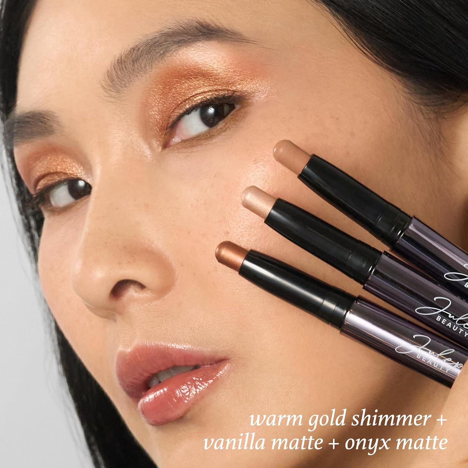 Julep Eyeshadow 101 Palette-Style Crème-to-Powder Waterproof Eyeshadow Sticks – Daylight – Long-Lasting, Crease-Proof, 6 Piece Eyeshadow Set with Built-in Smudger - Image 5