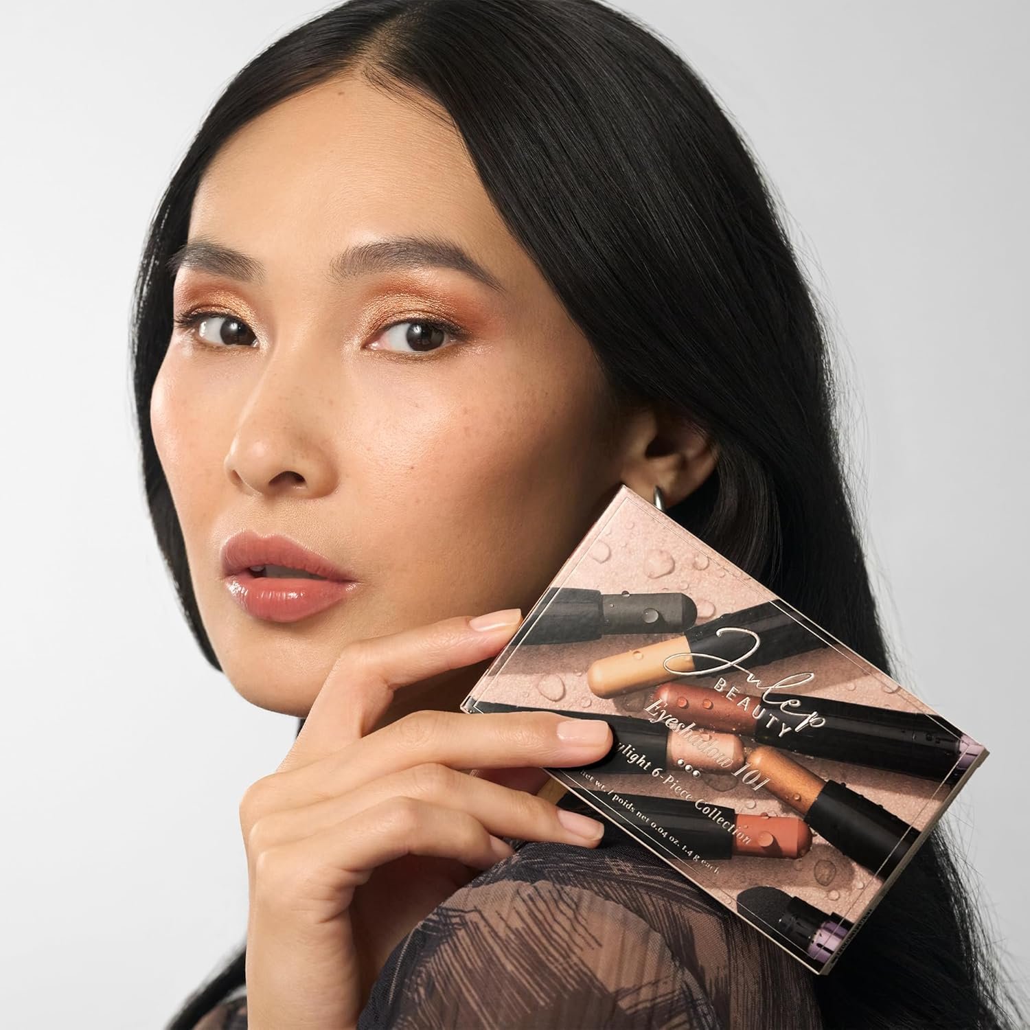 Julep Eyeshadow 101 Palette-Style Crème-to-Powder Waterproof Eyeshadow Sticks – Daylight – Long-Lasting, Crease-Proof, 6 Piece Eyeshadow Set with Built-in Smudger - Image 2